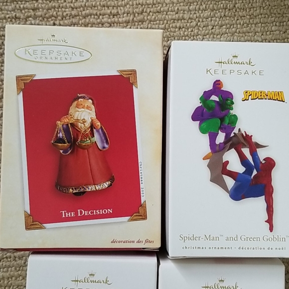 Hallmark Ornaments set of 5 - Picture 2 of 5